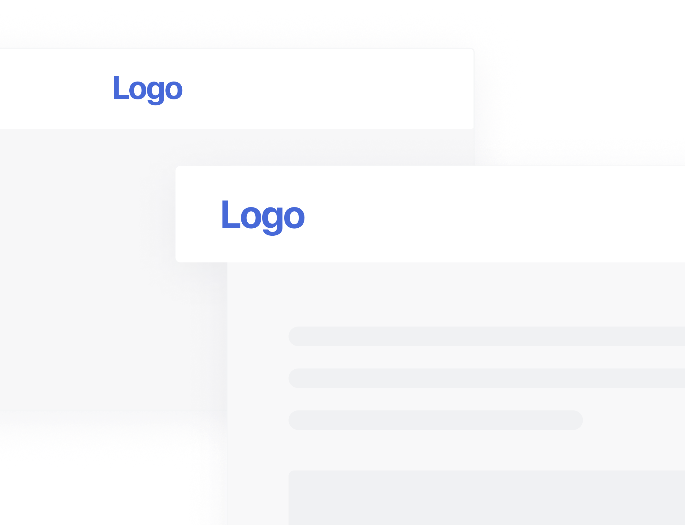 Variations of Logo Positioning image