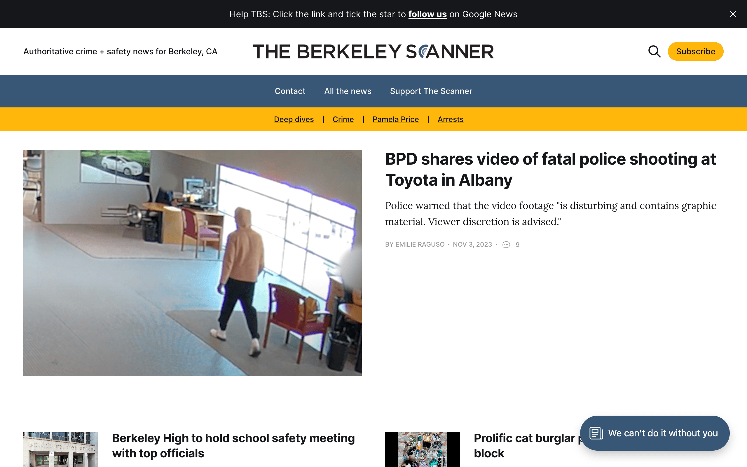 the berkeley scanner ghost blog example