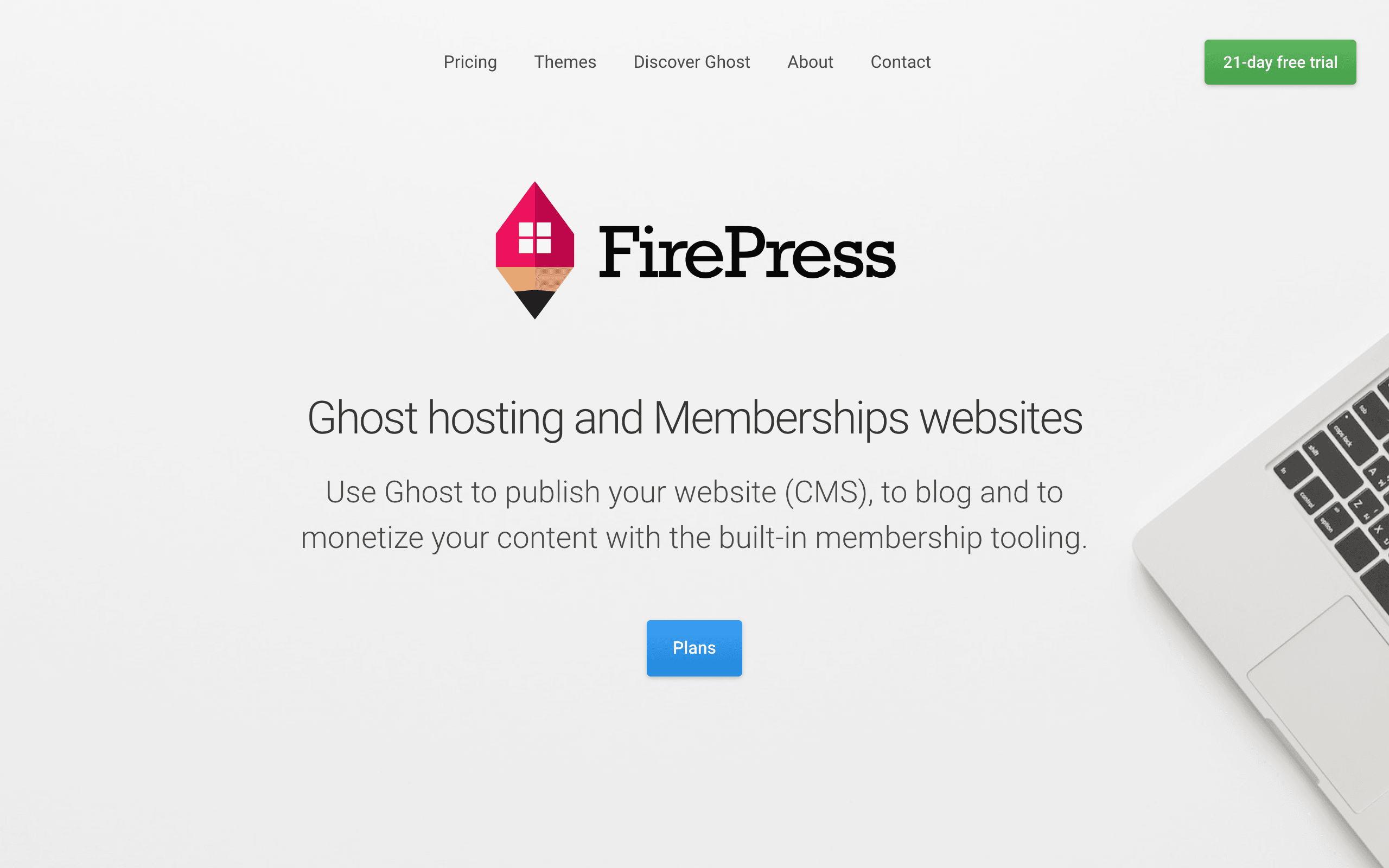 ghost website hosting provider