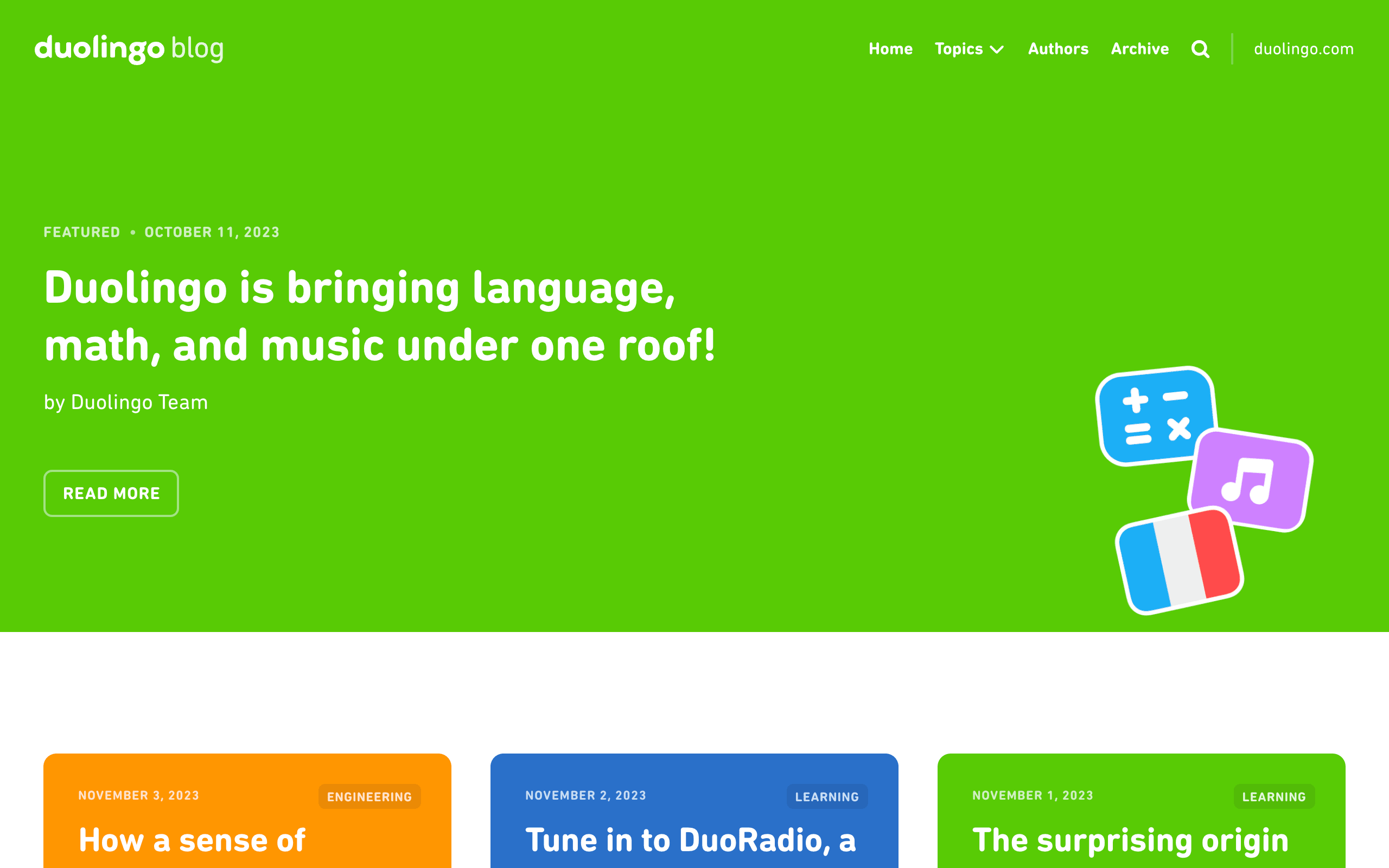 duolingo ghost blog example