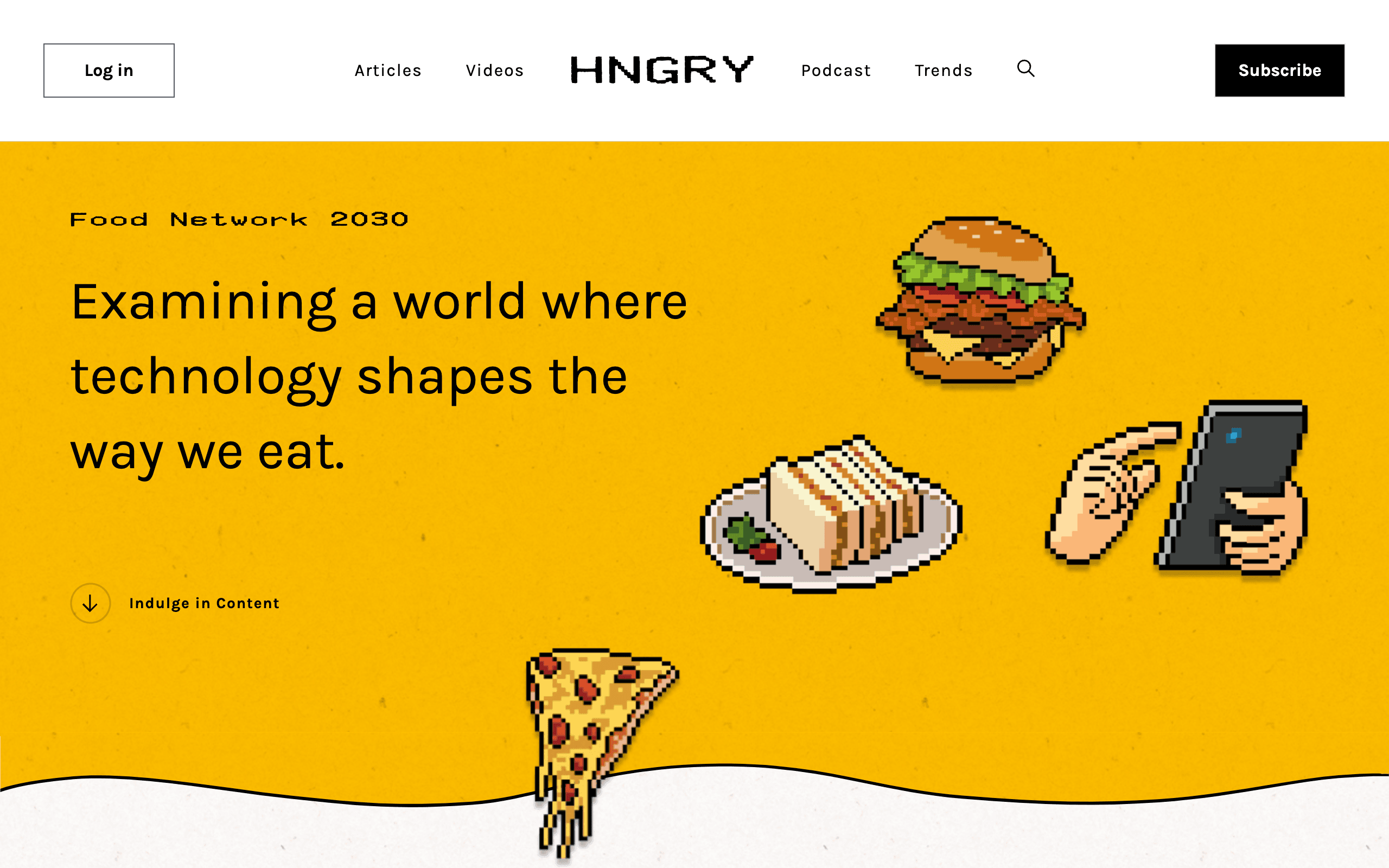 hngry ghost blog example