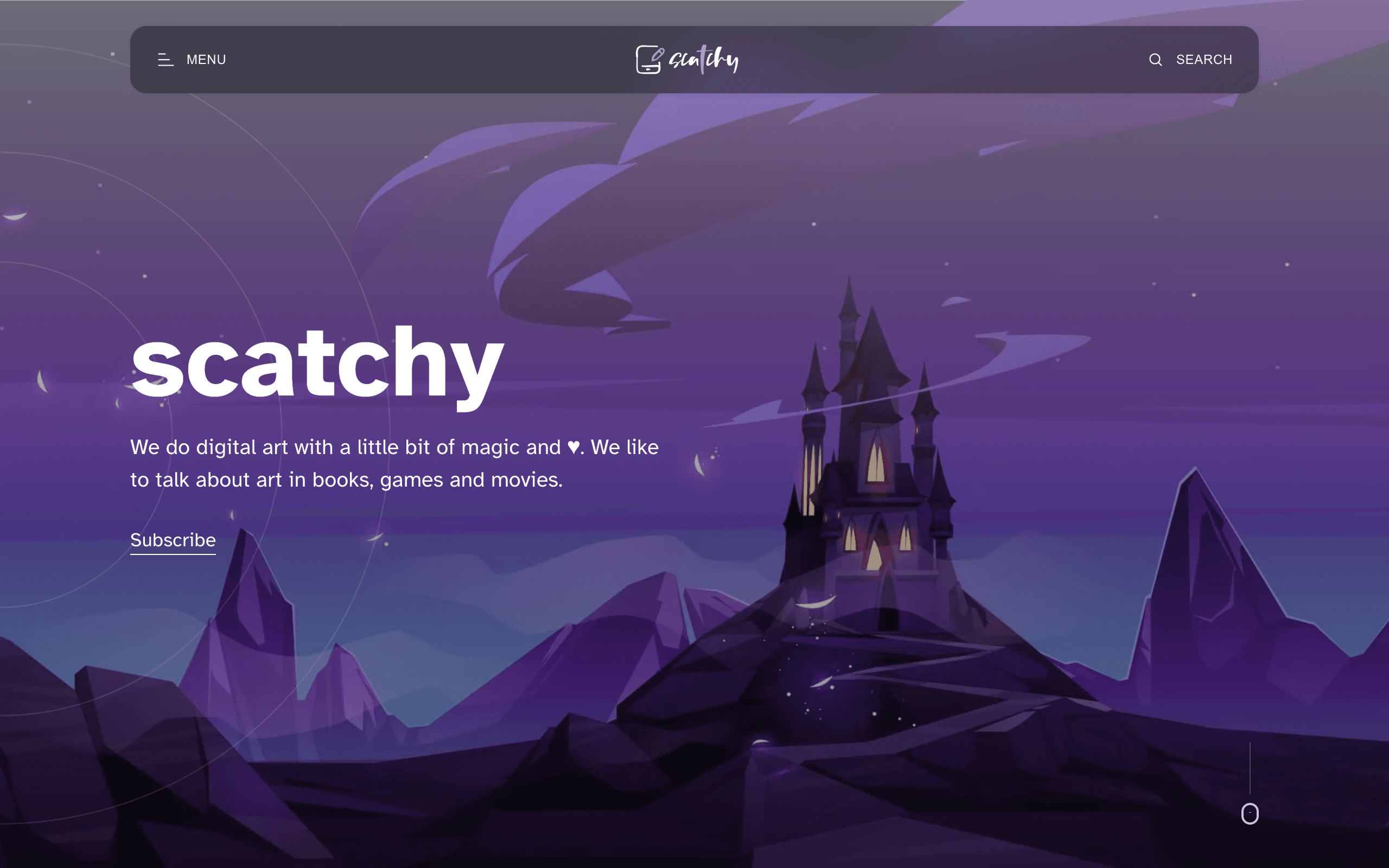 scatchy ghost blog example
